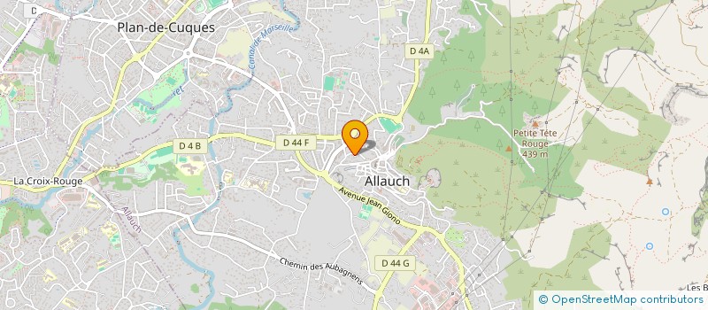 localisation de l'entreprise MONSIEUR MAURICE PONTAT à ALLAUCH