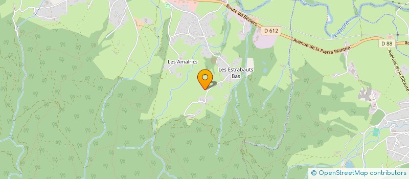 localisation de l'entreprise MONSIEUR MAURICE POUSSINES  ROUAIROUX