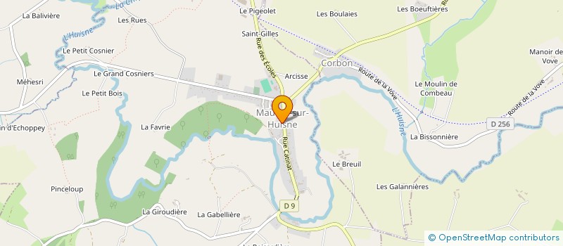 localisation de l'entreprise MONSIEUR MAURICE PROVOST à MAUVES-SUR-HUISNE
