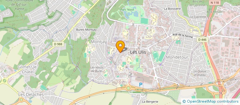 localisation de l'entreprise MONSIEUR MAURICE RAHAL  LES ULIS
