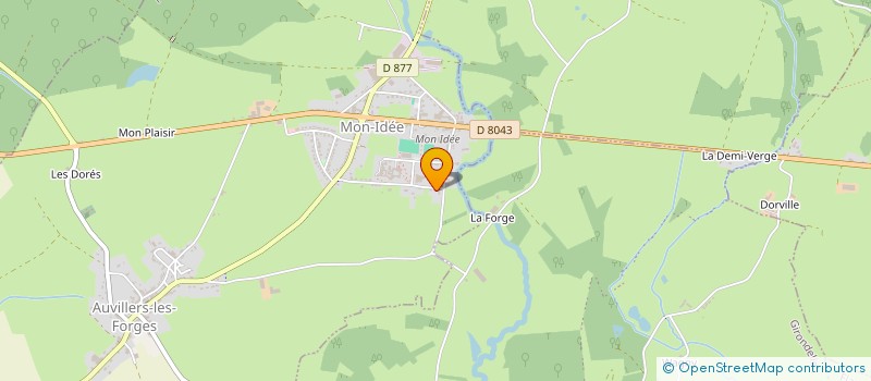 localisation de l'entreprise MONSIEUR MAURICE RANDRIAMBOLOLONA  AUVILLERS-LES-FORGES