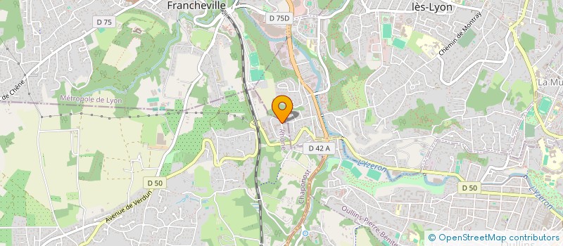 localisation de l'entreprise MONSIEUR MAURICE RECHARGNEUX à CHAPONOST