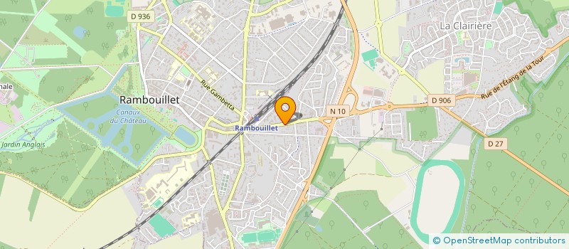 localisation de l'entreprise MONSIEUR MAURICE REGIMBART  RAMBOUILLET