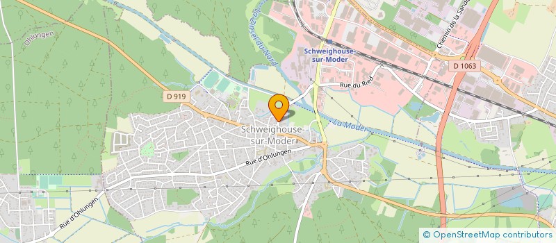 localisation de l'entreprise MONSIEUR MAURICE REINAGEL à SCHWEIGHOUSE-SUR-MODER