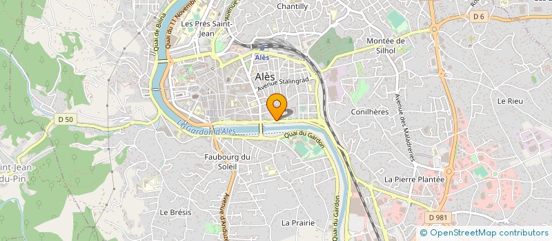 localisation de l'entreprise MONSIEUR MAURICE REMMELINK à ALES