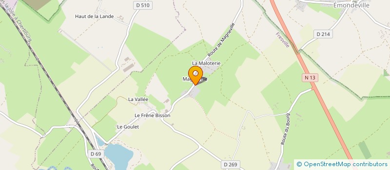 localisation de l'entreprise MONSIEUR MAURICE RENOUF à FRESVILLE