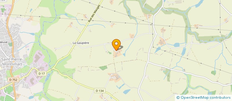 localisation de l'entreprise MONSIEUR MAURICE RETHORE à MONTREVAULT-SUR-EVRE