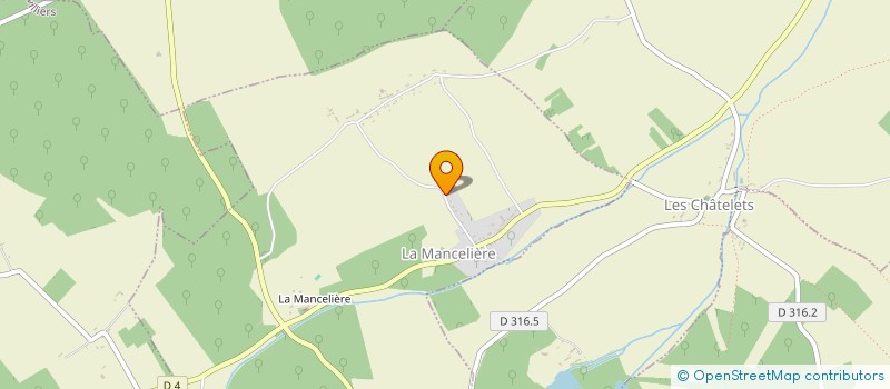 localisation de l'entreprise MONSIEUR MAURICE REVERSE à LA MANCELIERE