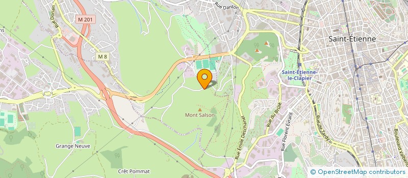 localisation de l'entreprise MONSIEUR MAURICE RIOCREUX  SAINT GENEST LERPT