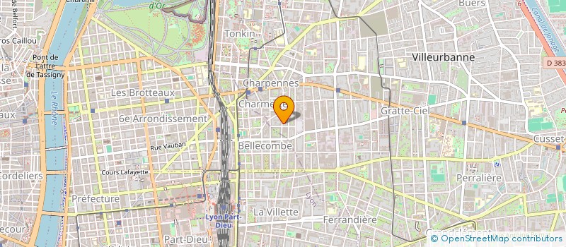 localisation de l'entreprise MONSIEUR MAURICE ROBERT  VILLEURBANNE