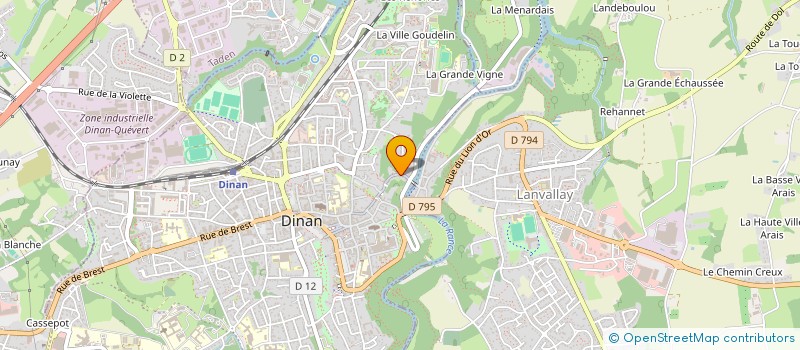 localisation de l'entreprise MONSIEUR MAURICE ROINEL à DINAN