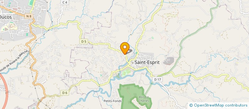 localisation de l'entreprise MONSIEUR MAURICE ROME  SAINT-ESPRIT