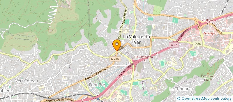 localisation de l'entreprise MONSIEUR MAURICE ROYER à TOULON
