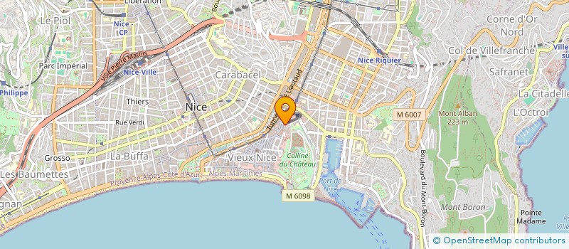 localisation de l'entreprise MONSIEUR MAURICE SABBAG à NICE