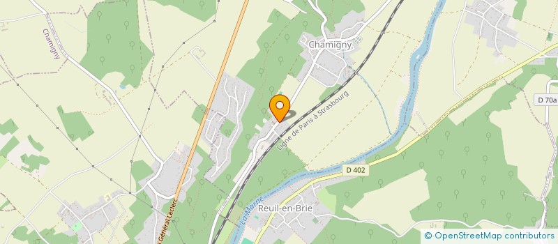 localisation de l'entreprise MONSIEUR MAURICE SAINSARD à CHAMIGNY