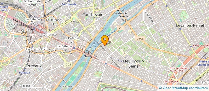 localisation de l'entreprise MONSIEUR MAURICE SAKAL à NEUILLY-SUR-SEINE