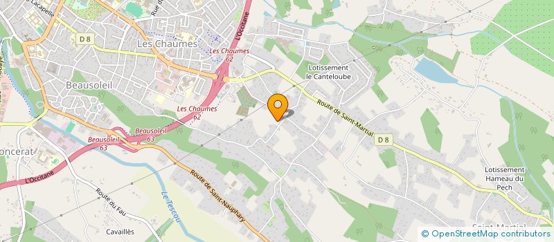 localisation de l'entreprise MONSIEUR MAURICE SAUBI à MONTAUBAN