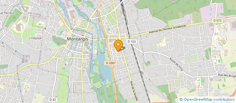 localisation de l'entreprise MONSIEUR MAURICE SEBIRO à MONTARGIS