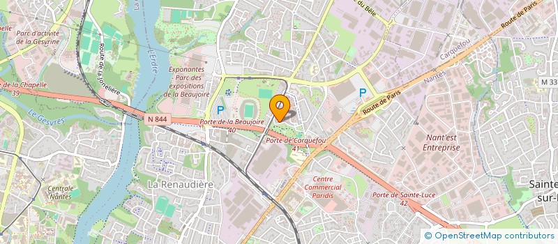 localisation de l'entreprise MONSIEUR MAURICE SEDRAOUI à NANTES