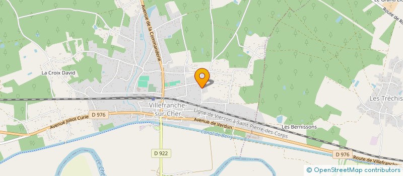 localisation de l'entreprise MONSIEUR MAURICE SEMPE à VILLEFRANCHE-SUR-CHER