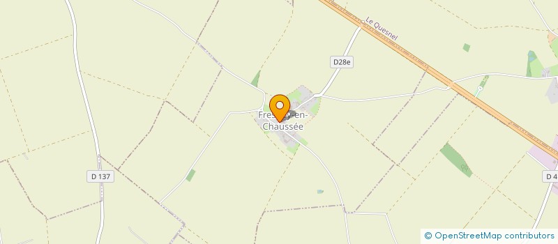 localisation de l'entreprise MONSIEUR MAURICE SENECA  FRESNOY-EN-CHAUSSEE