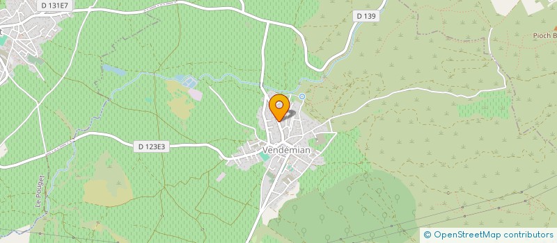 localisation de l'entreprise MONSIEUR MAURICE SERIEYS  VENDEMIAN