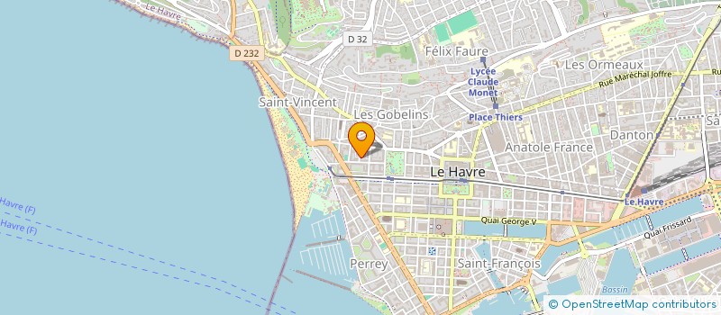 localisation de l'entreprise MONSIEUR MAURICE SIEURIN à LE HAVRE