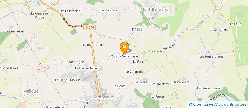 localisation de l'entreprise MONSIEUR MAURICE SOREL  VALDALLIERE