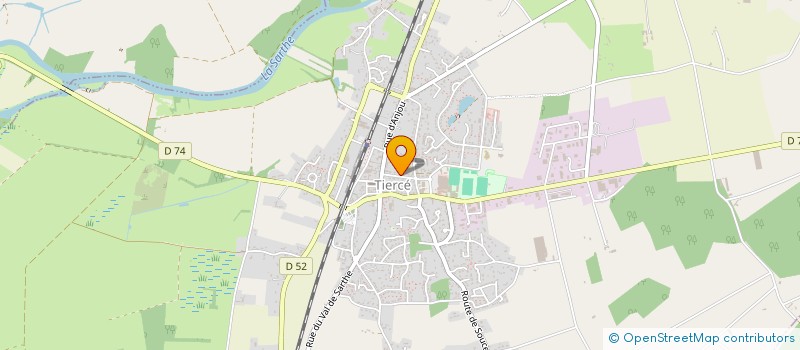 localisation de l'entreprise MONSIEUR MAURICE SORITEAU à TIERCE