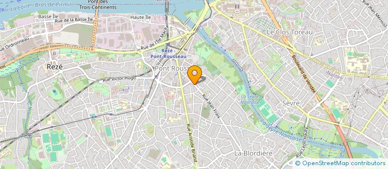 localisation de l'entreprise MONSIEUR MAURICE SOULARD  REZE