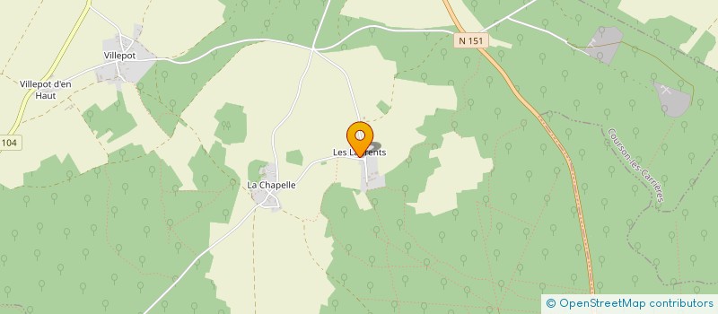 localisation de l'entreprise MONSIEUR MAURICE SPONCHIADO  OUANNE