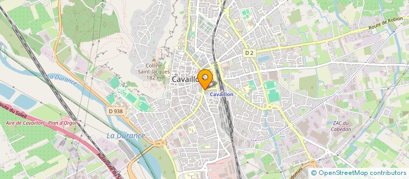 localisation de l'entreprise MONSIEUR MAURICE SUDRE  CAVAILLON