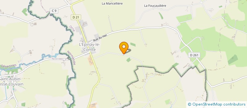 localisation de l'entreprise MONSIEUR MAURICE TABURET à PASSAIS VILLAGES