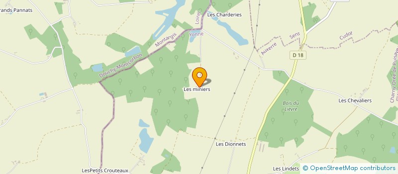 localisation de l'entreprise MONSIEUR MAURICE TARANNE à CHARNY OREE DE PUISAYE