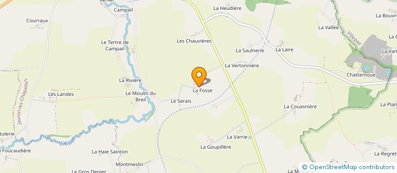 localisation de l'entreprise MONSIEUR MAURICE TAUPIN à JAVRON-LES-CHAPELLES