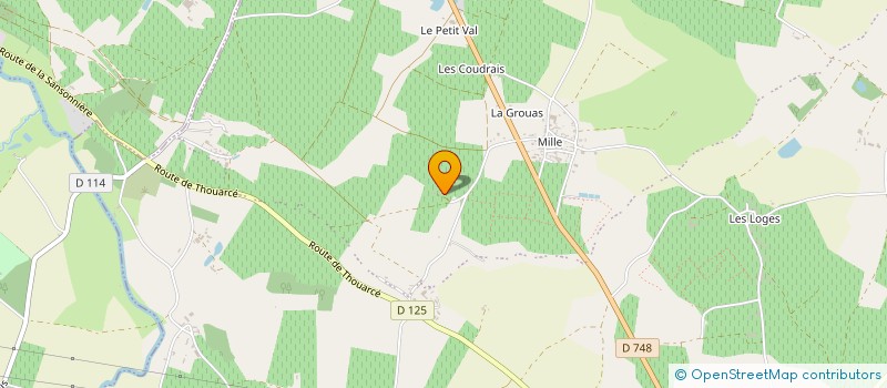 localisation de l'entreprise MONSIEUR MAURICE TEMPLAI à TERRANJOU