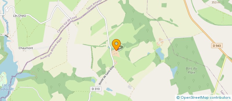 localisation de l'entreprise MONSIEUR MAURICE TEYSSANDIER  SAINT ELOY D'ALLIER