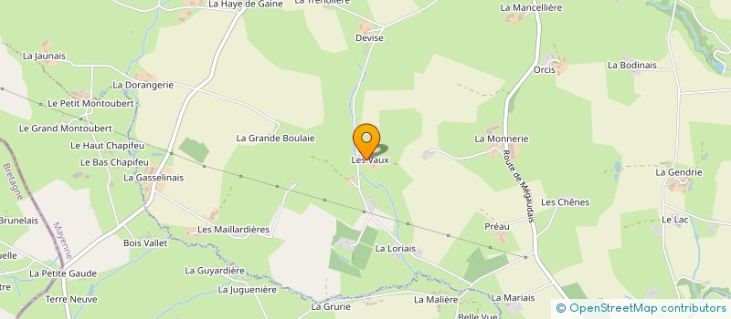 localisation de l'entreprise MONSIEUR MAURICE THEBAULT à LARCHAMP