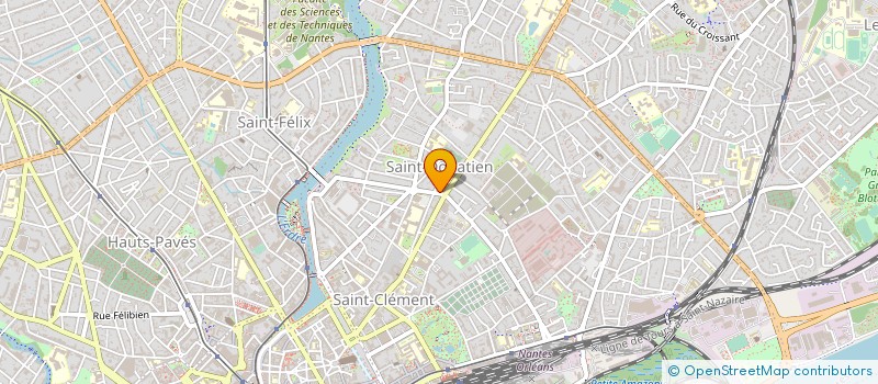 localisation de l'entreprise MONSIEUR MAURICE THOMAS à NANTES