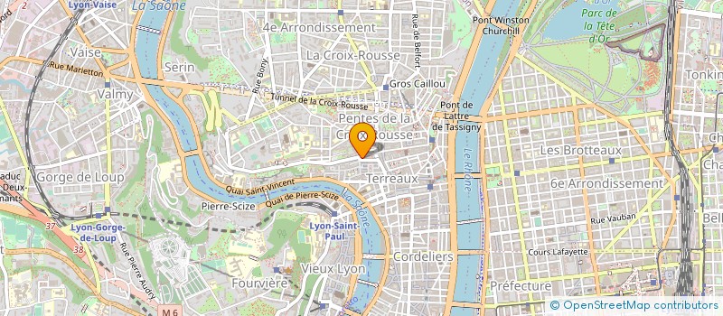 localisation de l'entreprise MONSIEUR MAURICE THUINET à LYON