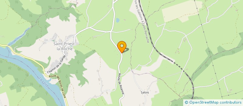 localisation de l'entreprise MONSIEUR MAURICE TOLA  VEZELIN-SUR-LOIRE