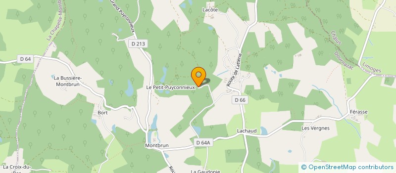 localisation de l'entreprise MONSIEUR MAURICE TRICART  DOURNAZAC