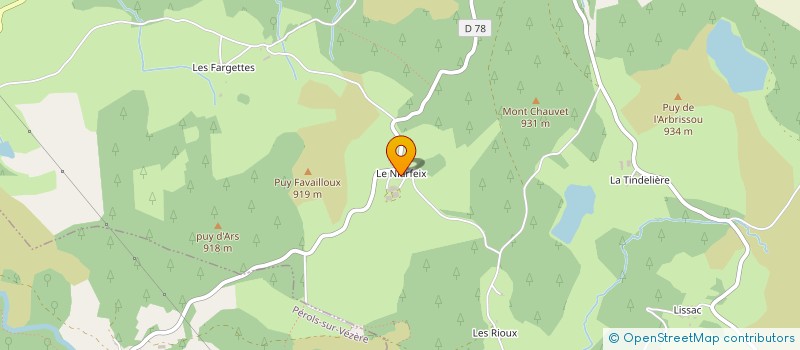 localisation de l'entreprise MONSIEUR MAURICE TRIVIAUX  BONNEFOND