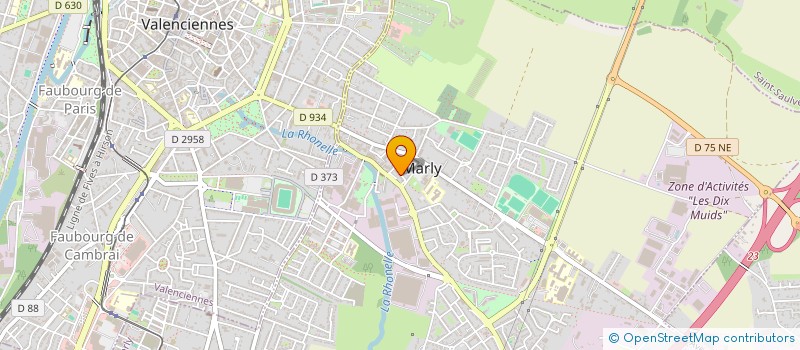 localisation de l'entreprise MONSIEUR MAURICE URBIN  MARLY