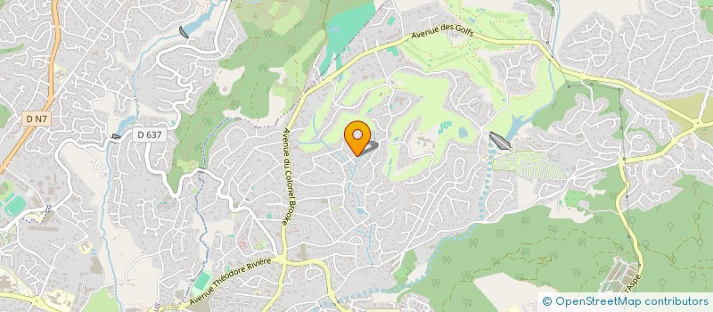 localisation de l'entreprise MONSIEUR MAURICE VALOUR  SAINT-RAPHAEL