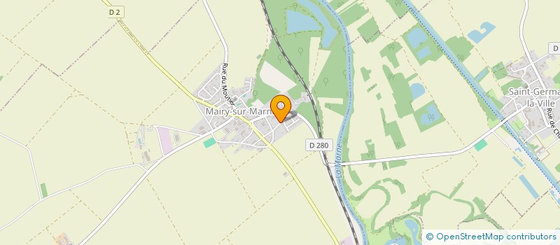 localisation de l'entreprise MONSIEUR MAURICE VASSEUR  MAIRY-SUR-MARNE