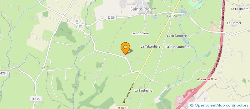 localisation de l'entreprise MONSIEUR MAURICE VAUGRENTE  LE PARC