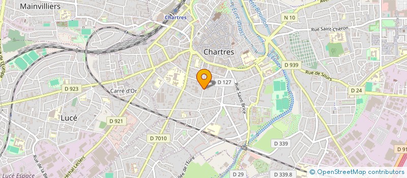 localisation de l'entreprise MONSIEUR MAURICE VAYSSADE à CHARTRES