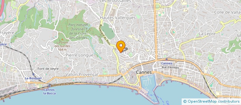 localisation de l'entreprise MONSIEUR MAURICE VESCERA à CANNES