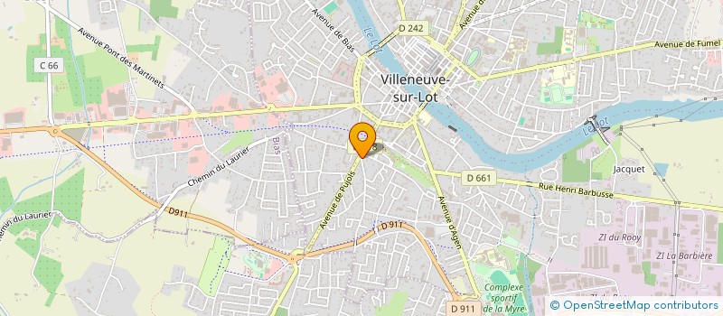 localisation de l'entreprise MONSIEUR MAURICE VIGNOLA à VILLENEUVE-SUR-LOT